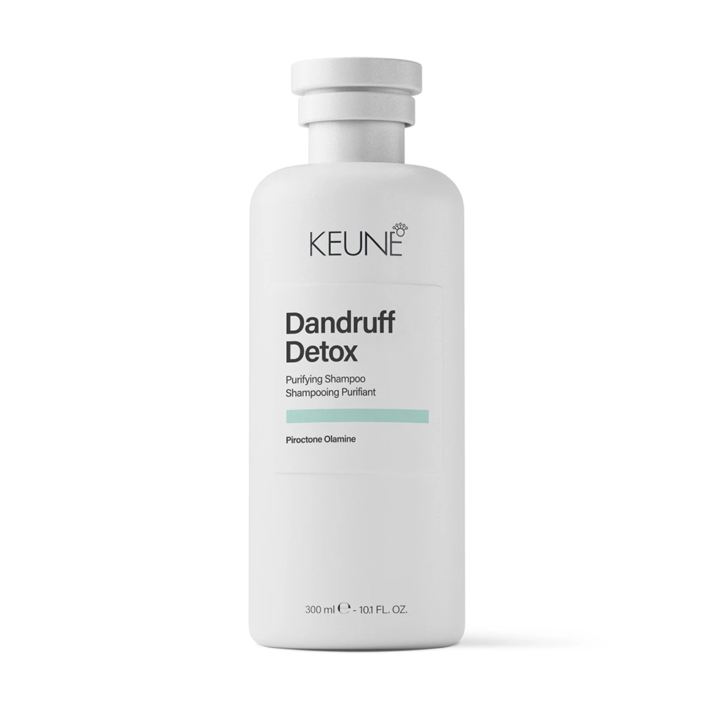 Frasco do Keune Dandruff Detox Purifying Shampoo 300 ml