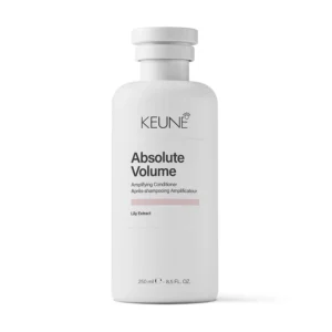 Frasco do condicionador Keune Absolute Volume Amplifying Conditioner 250ml.